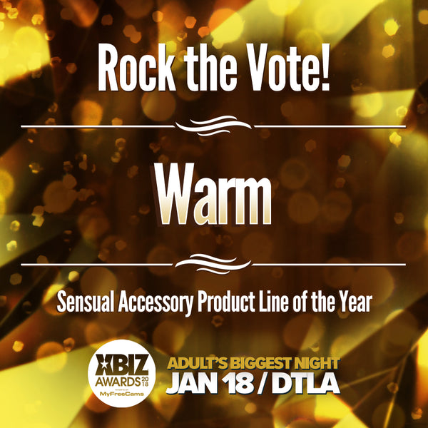 Warm, Inc. receives four nominations for the 2018 XBIZ Awards